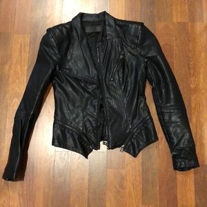 Blank NYC Faux Leather Moto Jacket